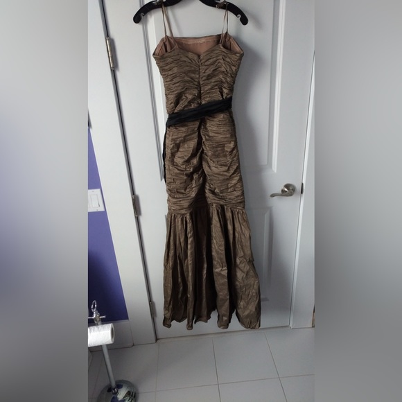 EUC BCBGMaxazria Strapless Mermaid Dress - Picture 2 of 3